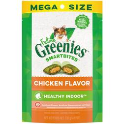 Greenies SmartBites Healthy Indoor Cat Treats Chicken Flavor 0.13