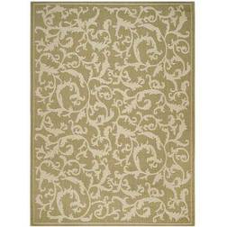 Safavieh Carlisle Tracery Green, Beige 96x132"