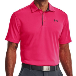 Under Armour Tech Polo Polo Shirt Men - Penta Pink/Pitch Gray