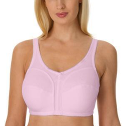 Comfort Choice Cotton Wireless Bra - Shell Pink
