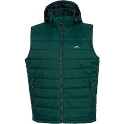 Trespass Franklyn Gilet Hoodie - Forest Green