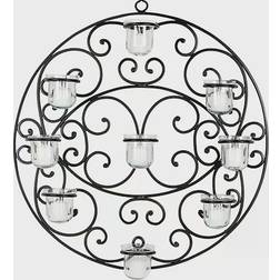 Safavieh Round Tea Light Wall Decor 23.6x3.9"