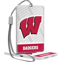 Strategic Printing Wisconsin Badgers End Zone Pocket Bluetooth Speaker