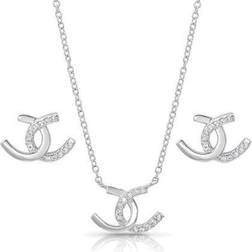 Montana Silversmiths Horseshoe Happiness Jewelry Set