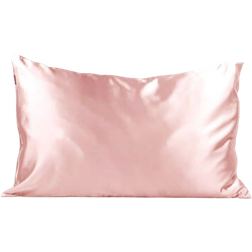 Kitsch Satin Pillow Case Pink (66.04x48.26)