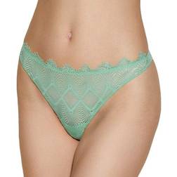 Cosabella Allure Thong - Ghana Green