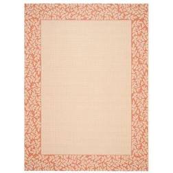 Safavieh Trailing Vine Beige, Orange 108x144"