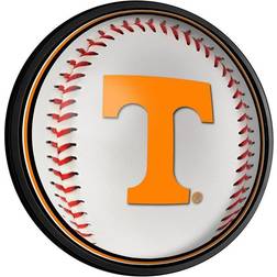 The Fan-Brand Tennessee Volunteers Baseball Round Slimline Illuminated Wall Sign