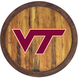 The Fan-Brand Virginia Tech Faux Barrel Top Sign