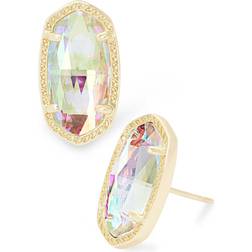 Kendra Scott Ellie Stud Earrings - Gold/Multicolour