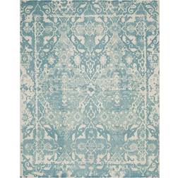 Safavieh Hudson Shag Collection Blue, Beige 96x120"