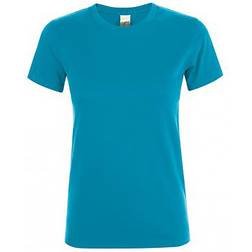 Sols Regent Short Sleeve T-shirt - Aqua