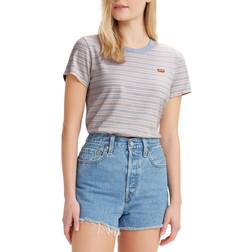 Levi's Women's The Perfect Crewneck T-shirt - Thyme Peach Puree