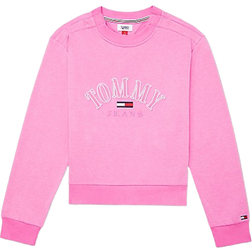 Tommy Hilfiger Cropped Logo Sweatshirt - Madeleine Rose