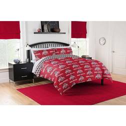 NCAA Ohio State Bed Linen Multicolor (259.08x228.6)