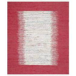 Safavieh Montauk Collection Red, Beige 96x120"