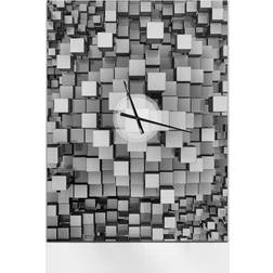 Design Art Oversized Modern Metal Wall Clock Wall Clock 30"