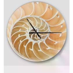 Design Art Oversized Coastal Wall Clock 23"