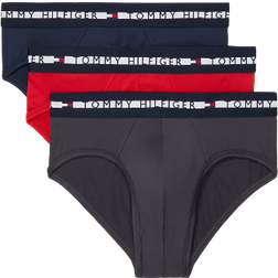 Tommy Hilfiger Th Comfort + Brief 3-pack - Grey/Red/Navy