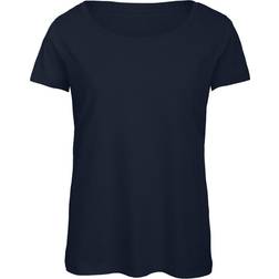 B&C Collection Women's Triblend Short-Sleeved T-shirt - Navy Blue