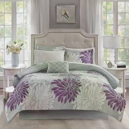 Madison Park Essentials Maible Bedspread Purple (259.08x228.6cm)