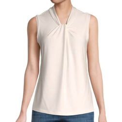 Tommy Hilfiger Knot-Front Top - Ivory