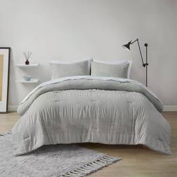 Madison Park Essentials Nimbus Bedspread Grey (228.6x228.6cm)