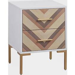 TOV Furniture Quinn Small Table 15.8x18.1"