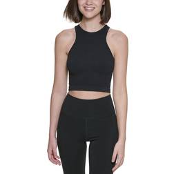 Calvin Klein Women's Performance Cropped Top - Black