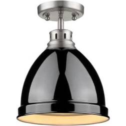 Golden Lighting Duncan Ceiling Flush Light 8.9"