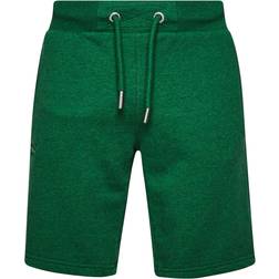 Superdry Vintage Logo Jersey Shorts - Field Green Marl