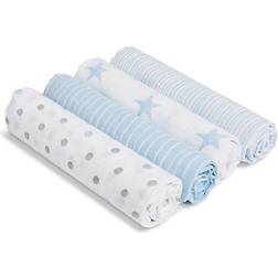 Aden + Anais Essentials Cotton Muslin Swaddles 4-pack Dapper