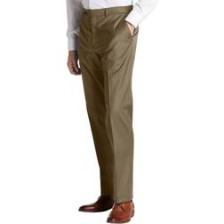 Tommy Hilfiger Regular Fit Wool Pant - Tan Sharkskin