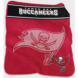 Logo Brands Tampa Bay Buccaneers XL Raschel Plush Throw Blanket