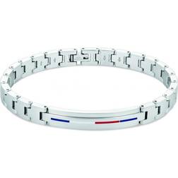 Tommy Hilfiger Dress Iconic ID Bracelet - Silver