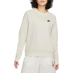 Nike Sportswear Essential Fleece Sweatshirt Women's - Light Orewood Brown/Black