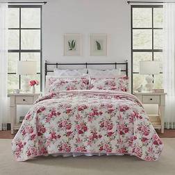 Laura Ashley Lidia Quilts Pink (264.16x243.84)