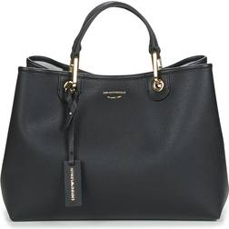 Emporio Armani Myea Shopper Tote Bag - Black