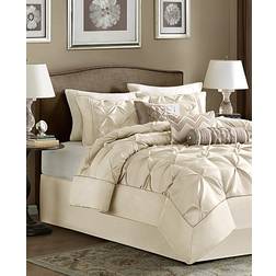 Madison Park Laurel Bed Linen White (264.16x233.68)