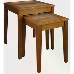 Casual Home Lincoln Nesting Table 18x18" 2