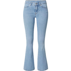 Dr. Denim Macy Super Skinny Flared Jeans - Mid Wash