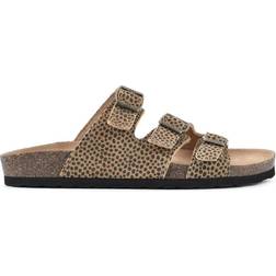 White Mountain Greatest - Tan Cheetah Print