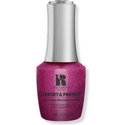 Red Carpet Manicure Fortify & Protect LED Nail Gel Color Up Close & Personal 0.3fl oz