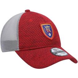 New Era Real Salt Lake Kick-Off Space-Dye 9Twenty Trucker Snapback Hat Men - Red