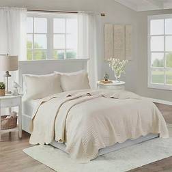 Madison Park Tuscany Bedspread White (243.84x238.76)