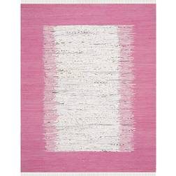 Safavieh Montauk Collection Pink, Beige 96x120"