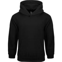 AWDis Kid's Hooded Sweatshirt - Deep Black (UTRW169)
