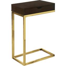 Monarch Specialties Drawer Accent Small Table 10.2x15.8"