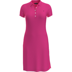 Tommy Hilfiger Solid Polo Dress - Pink Passion