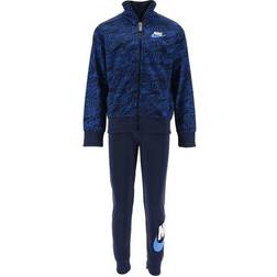 Nike Baby Boy Sportswear Futura All Over Print Track Suit - Midnight Navy (66J216-U90)